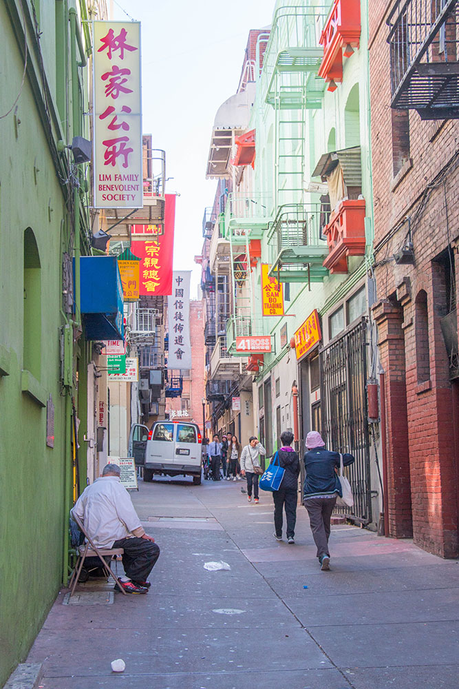 Spaziergang durch Chinatown