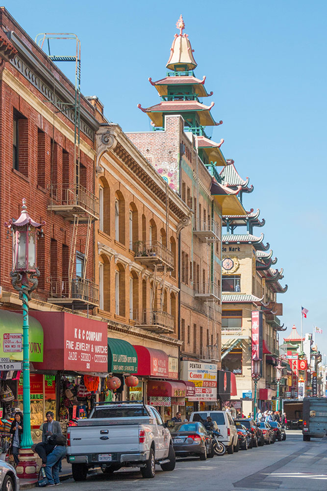 Spaziergang durch Chinatown