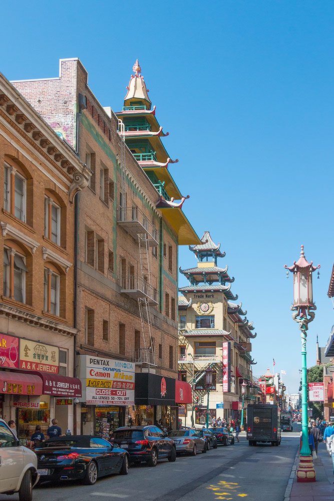 Spaziergang durch Chinatown