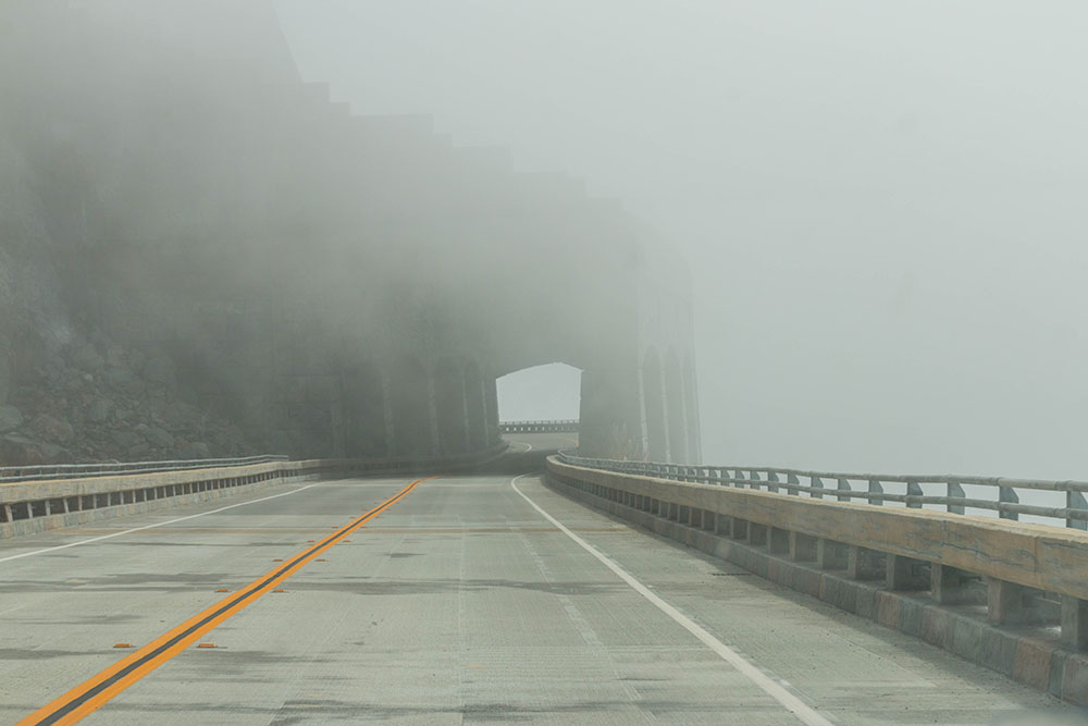 ... und erzeugt oft Nebel