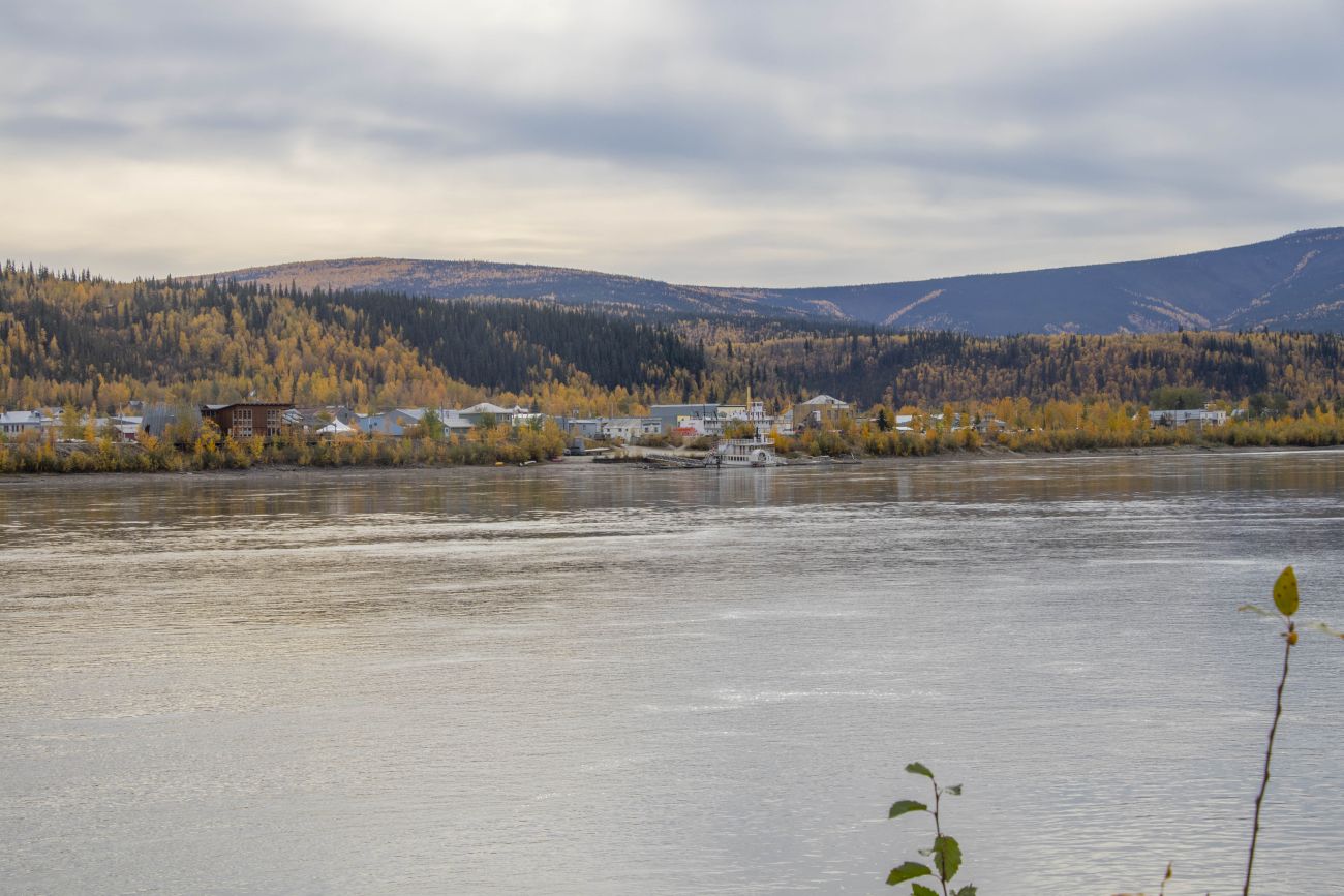 ... dann erreichen wir den Yukon River 