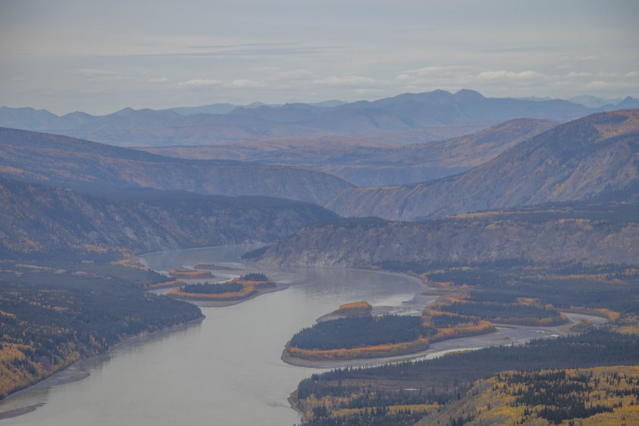 Inseln im Yukon River 