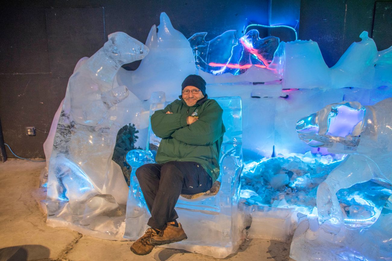 Im Ice-Museum 