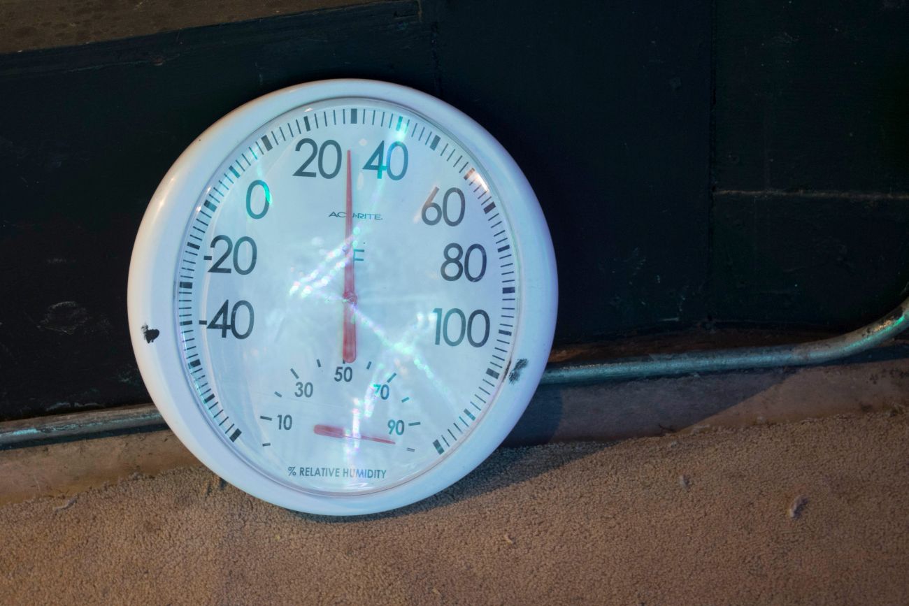 Umgerechnet -5°C in der Ausstellungshalle 