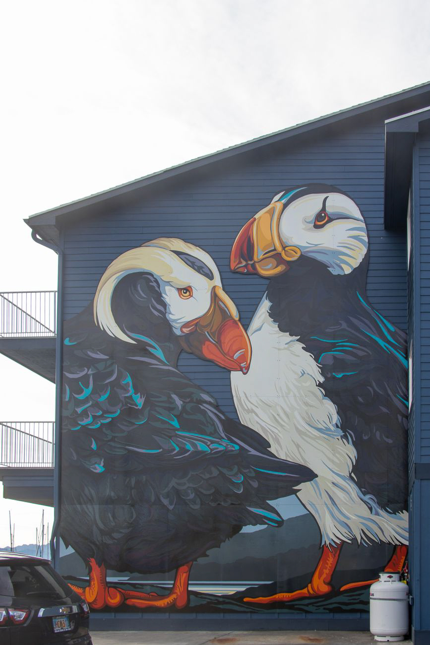 Am Hafen von Seward 