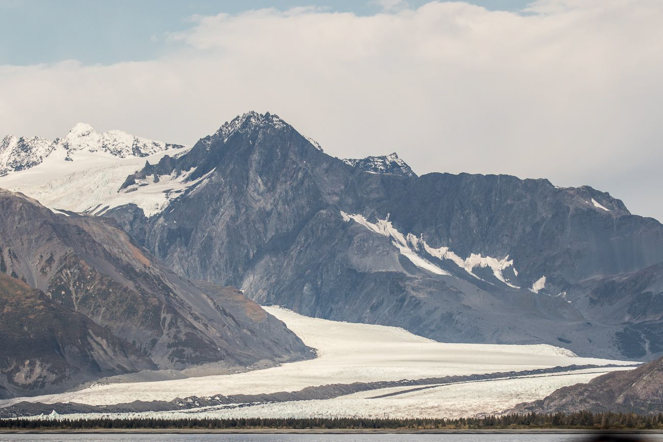 von diesem Gletscher gekalbt wurden 