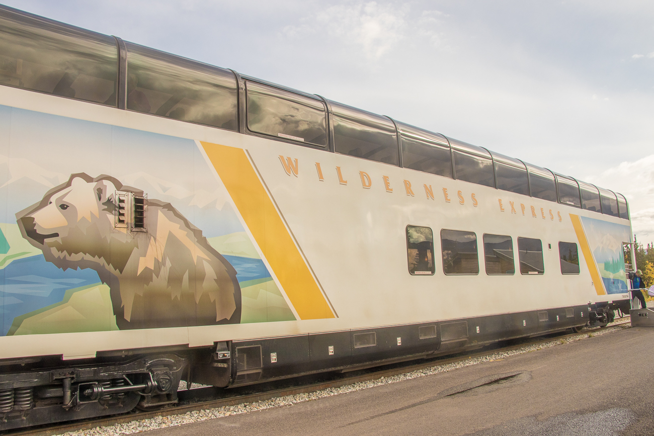 ... in den Wilderness Express 