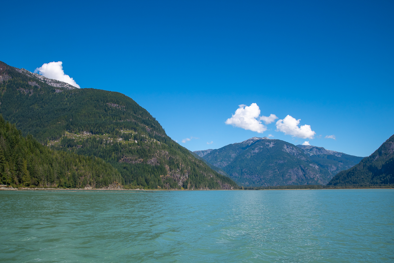 ... und wir fahren zurück nach Campbell River