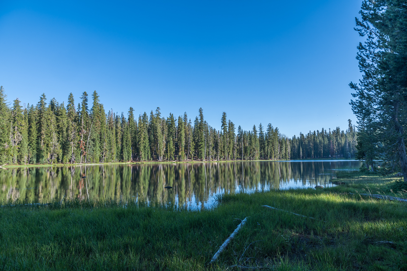 Der Summit Lake bei unserem Campingplatz