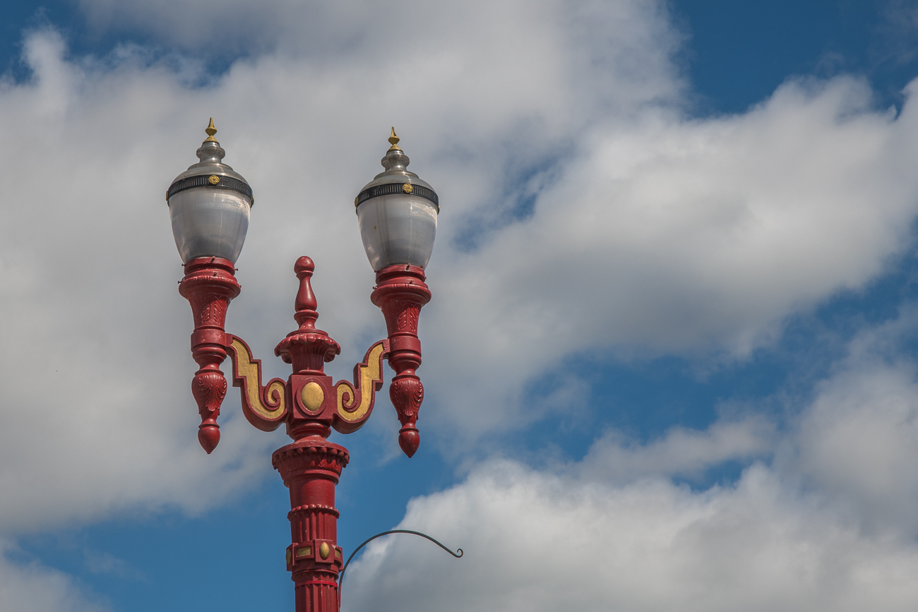 Etwas chinesisch angehauchte Lampe