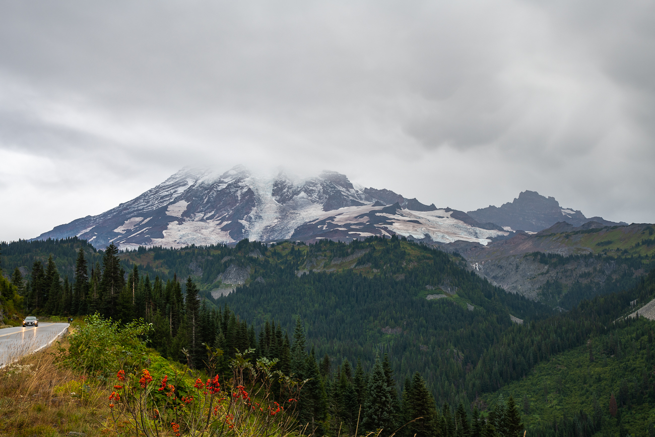 Wir kommen dem Mt. Rainier näher
