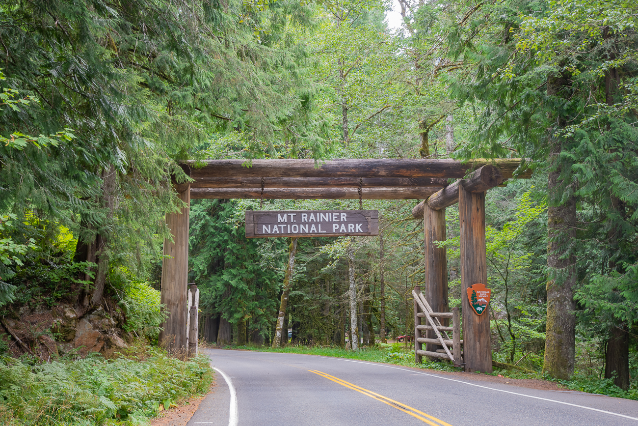 Abschied vom Mt. Rainier National Park