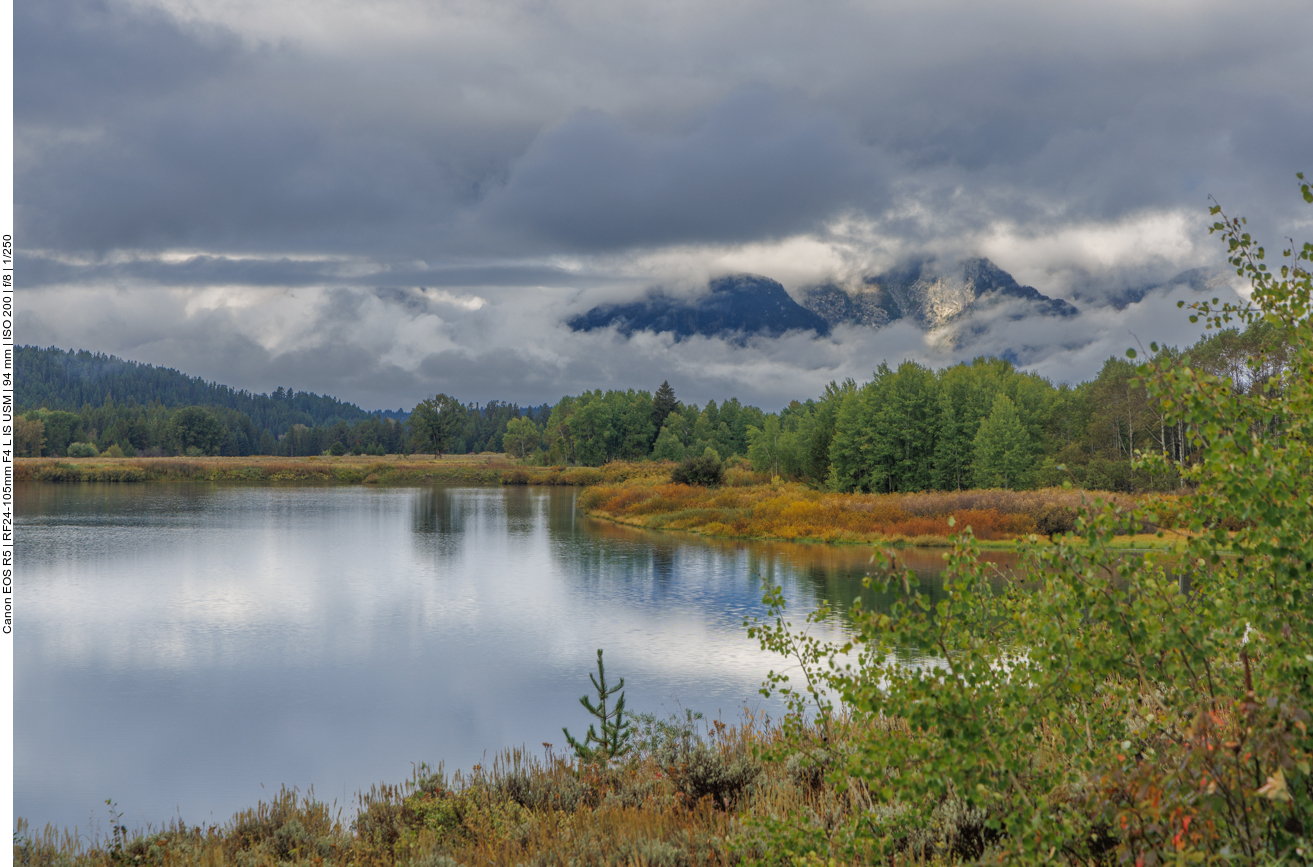 ... müssen wir noch einmal durch den Grand Teton Nationalpark fahren 