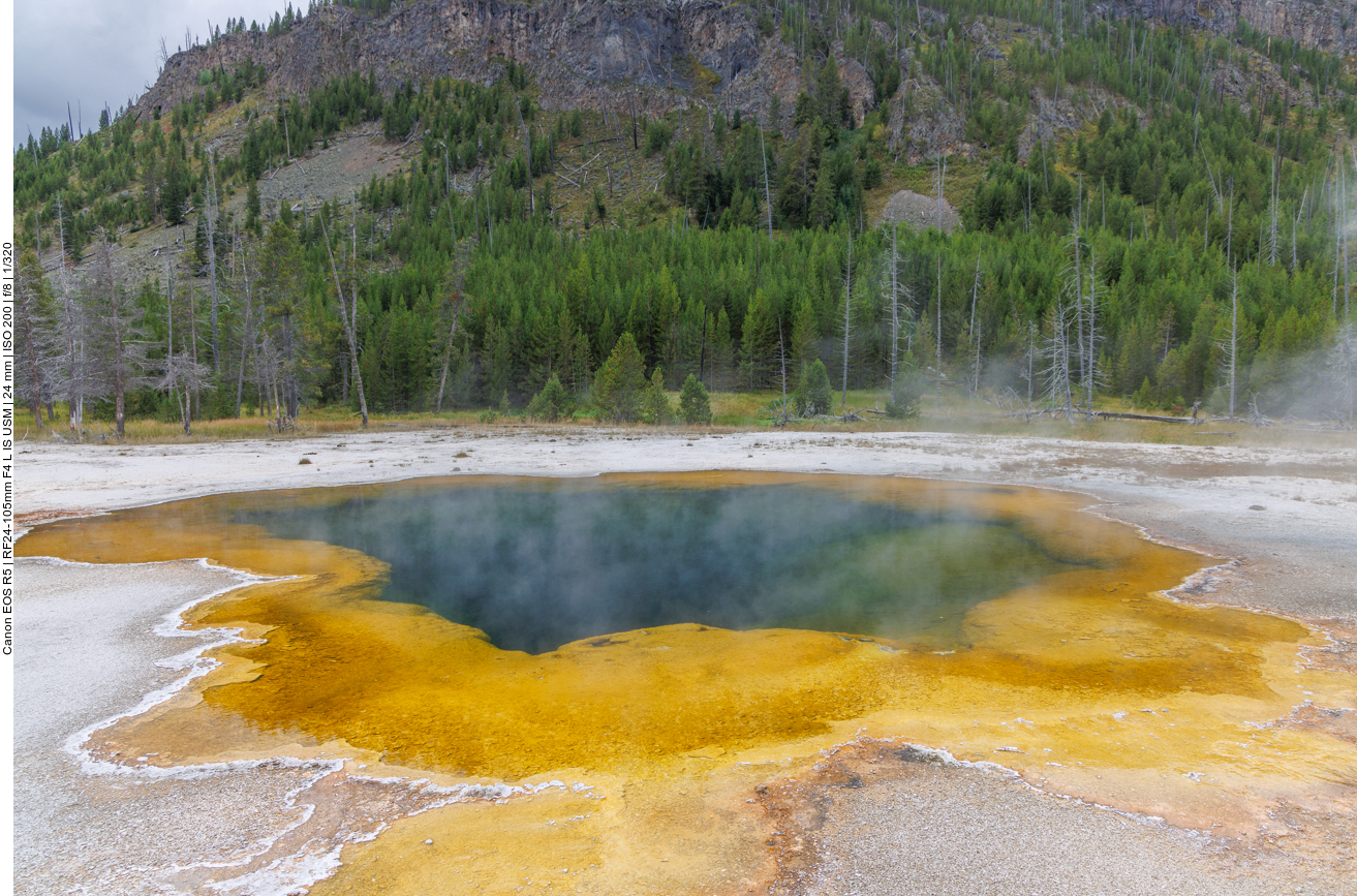 Am "Emerald Pool" 