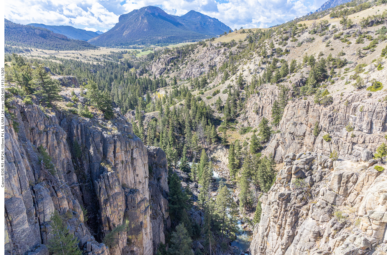 Blick in die Schlucht