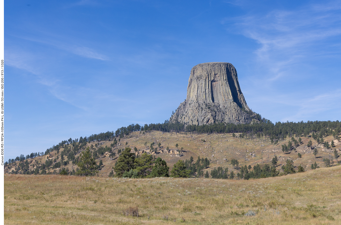 Dann geht es wieder zurück zum Devils Tower