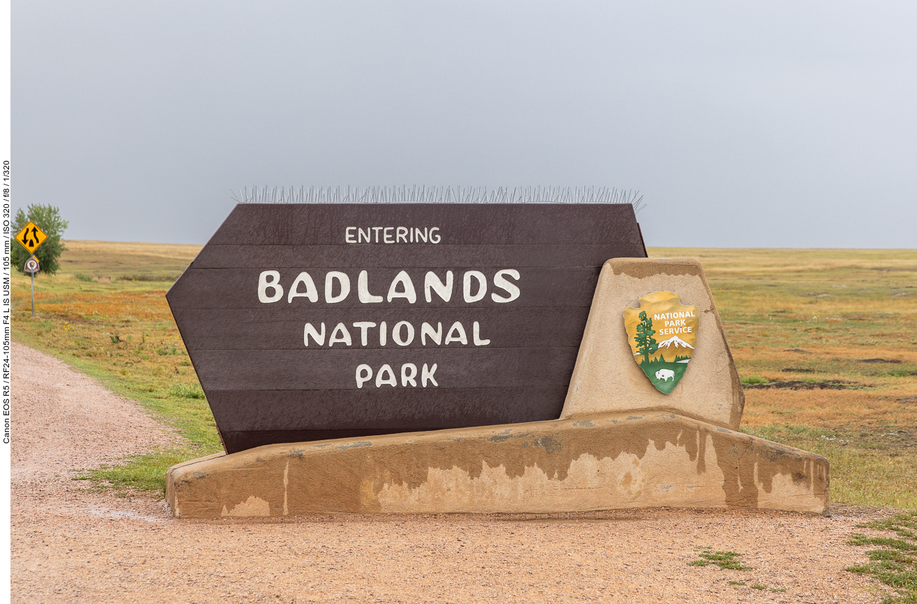 Bald darauf erreichen wir den Badlands National Park