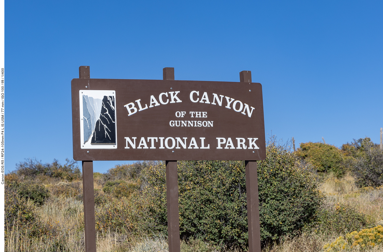 Im Black Canyon National Park