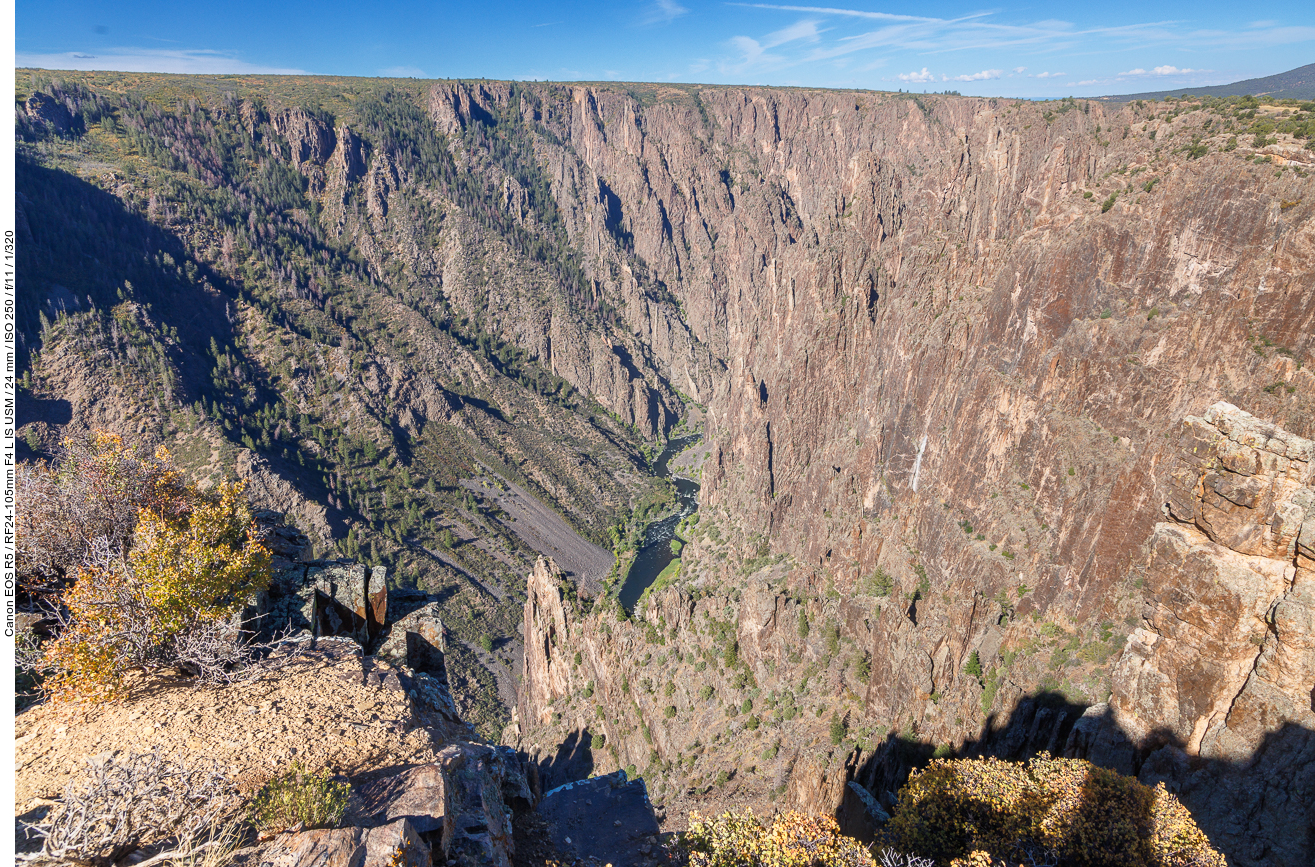 Der Gunnison River ...