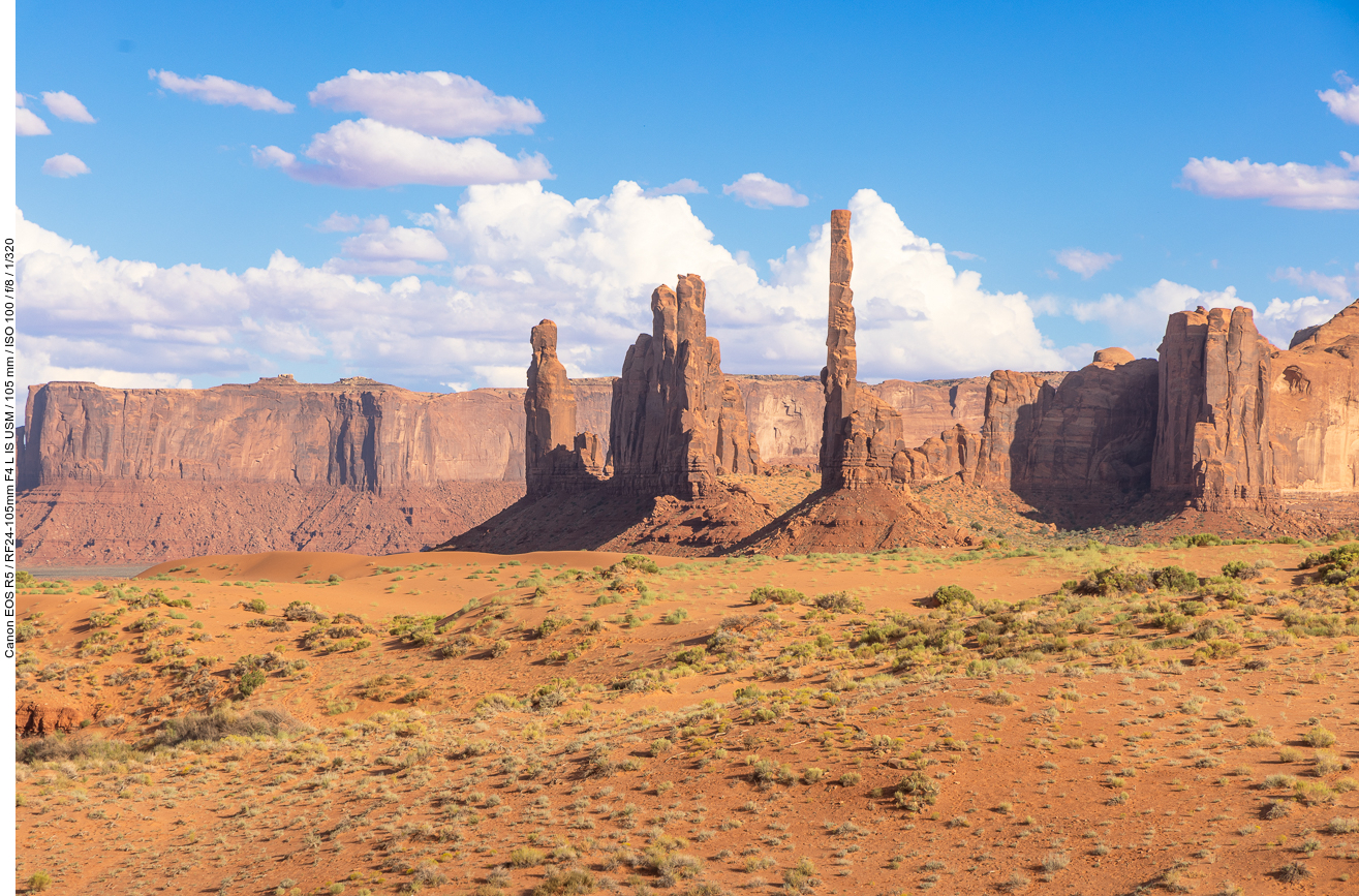 ... und hier der Butte aus einer anderen Richtung