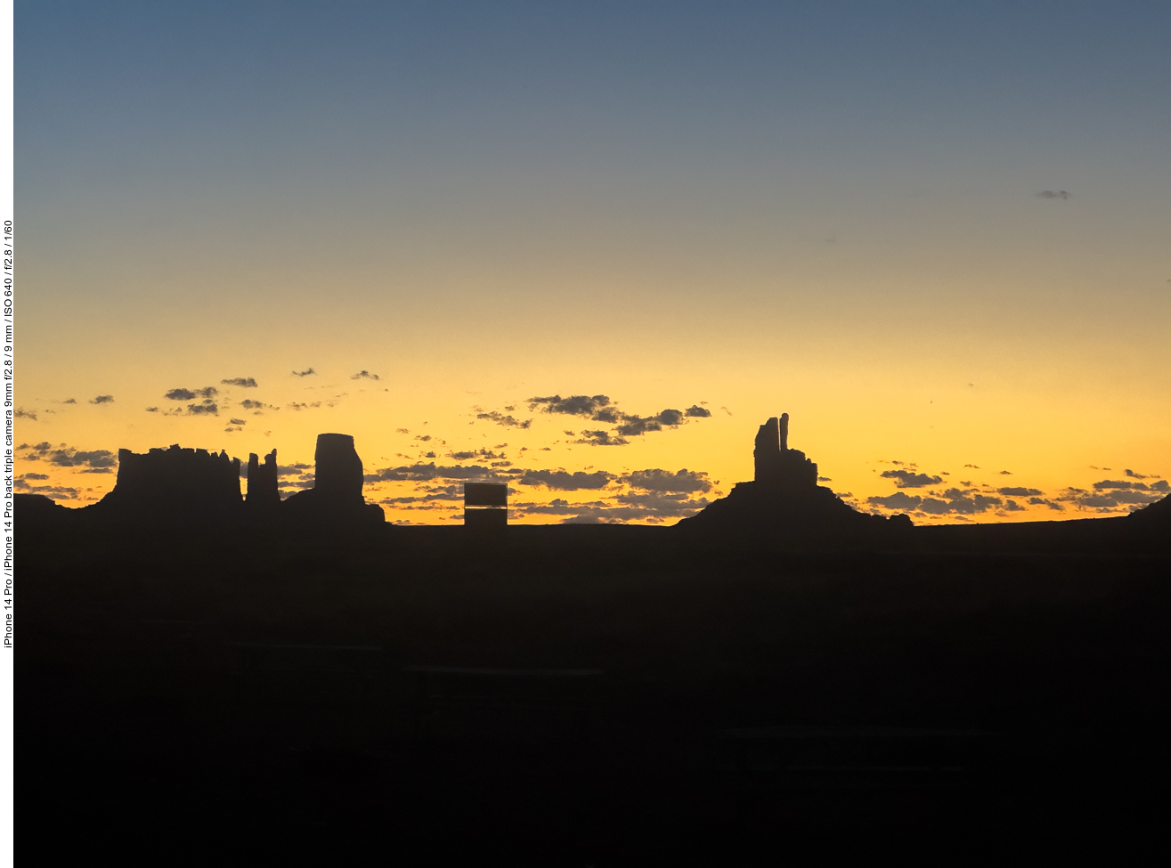 Sonnenaufgang am Monument Valley