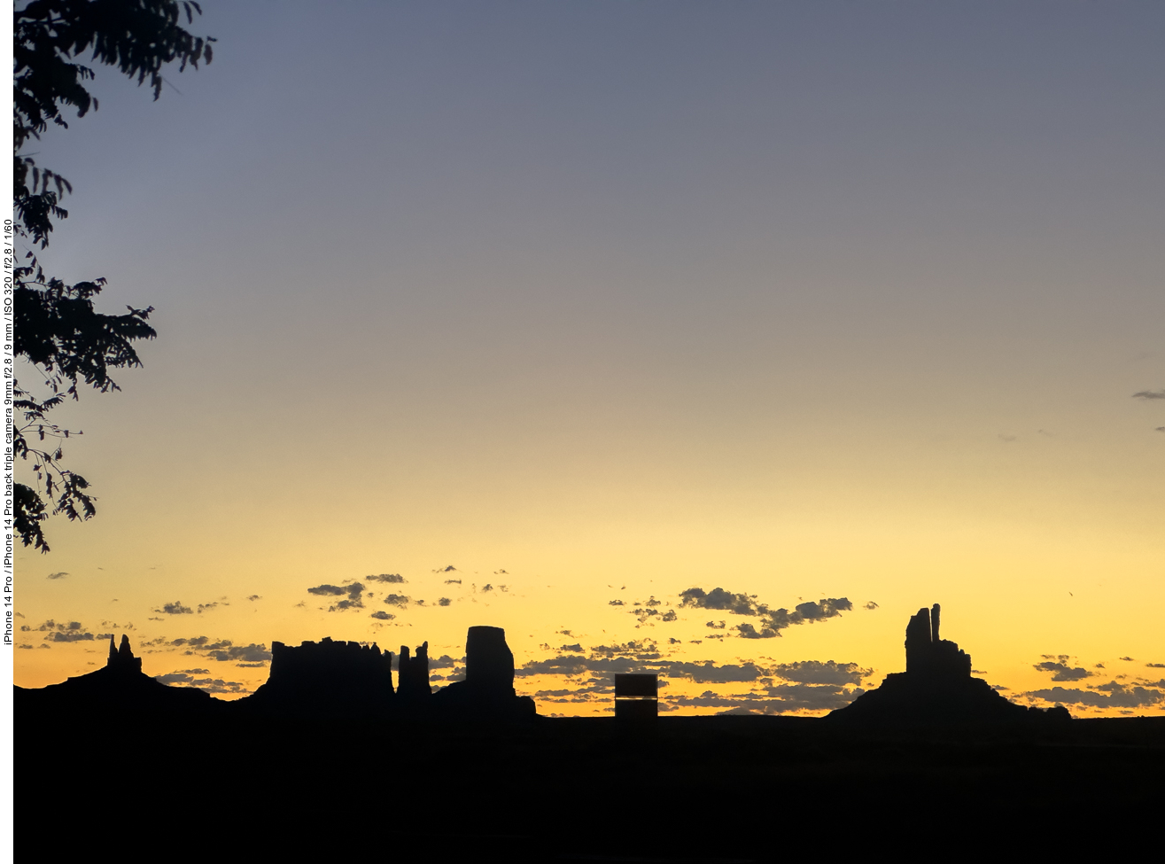 Sonnenaufgang am Monument Valley