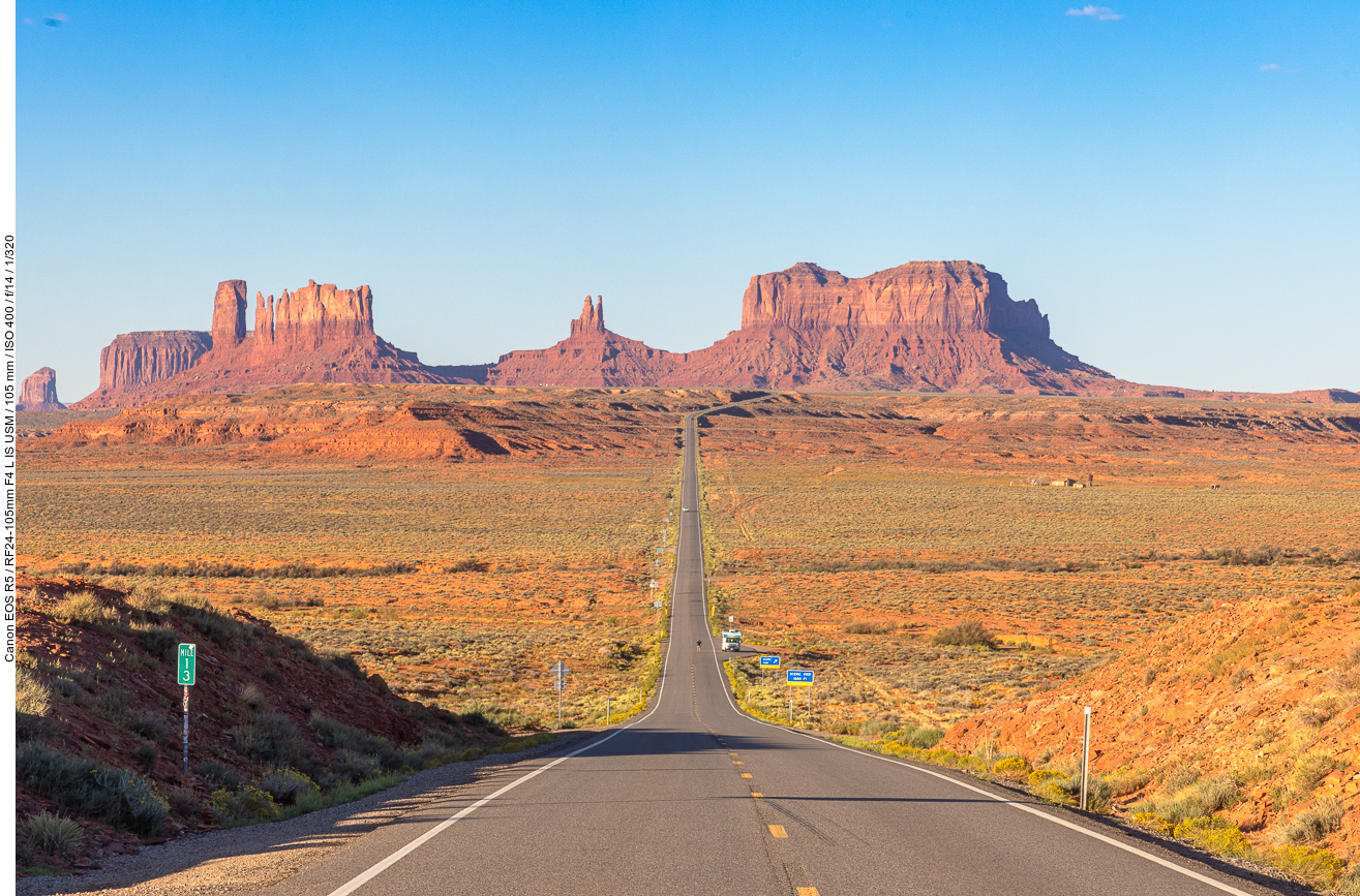 Forrest Gump Point am Monument Valley