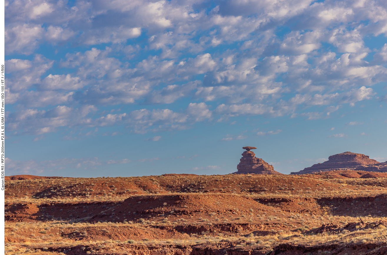 Der Mexican Hat Rock ...