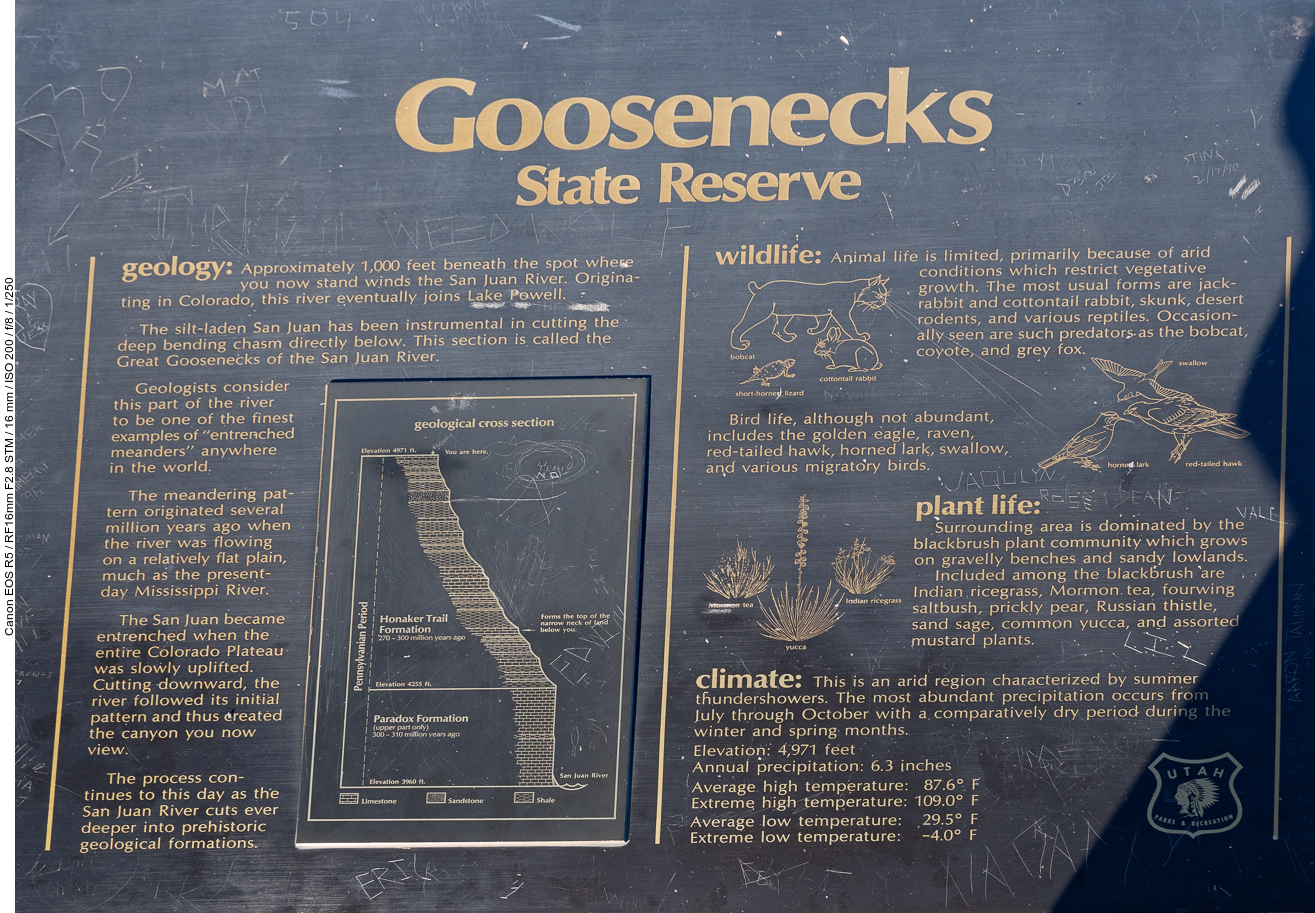 Am Goosenecks State Reserve