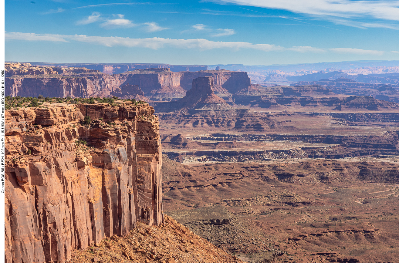 Wir belassen es bei einem kurzen Abstecher, weil wir um 12:00 Uhr am Eingang des Arches Nationalpark sein müssen