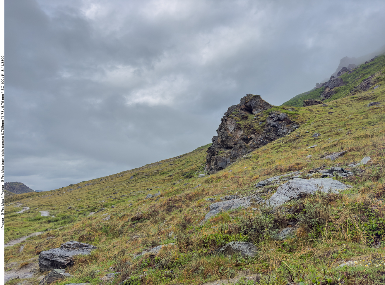Felsen aus früherer Gletscherzeit