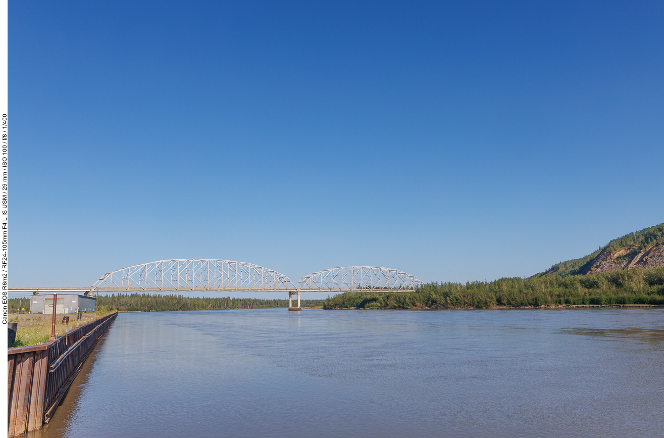 Brücke über den Tanana River