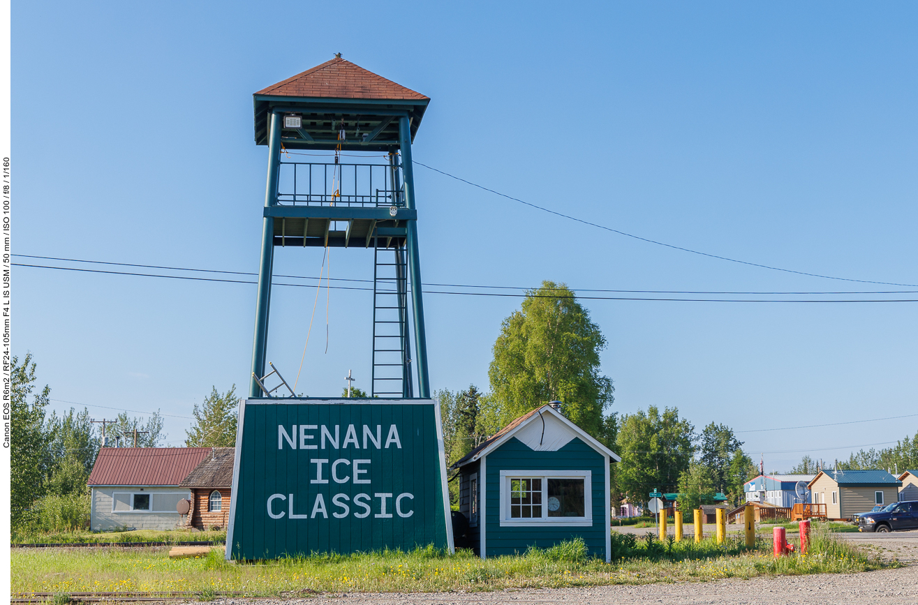 Wir erreichen das Örtchen Nenana