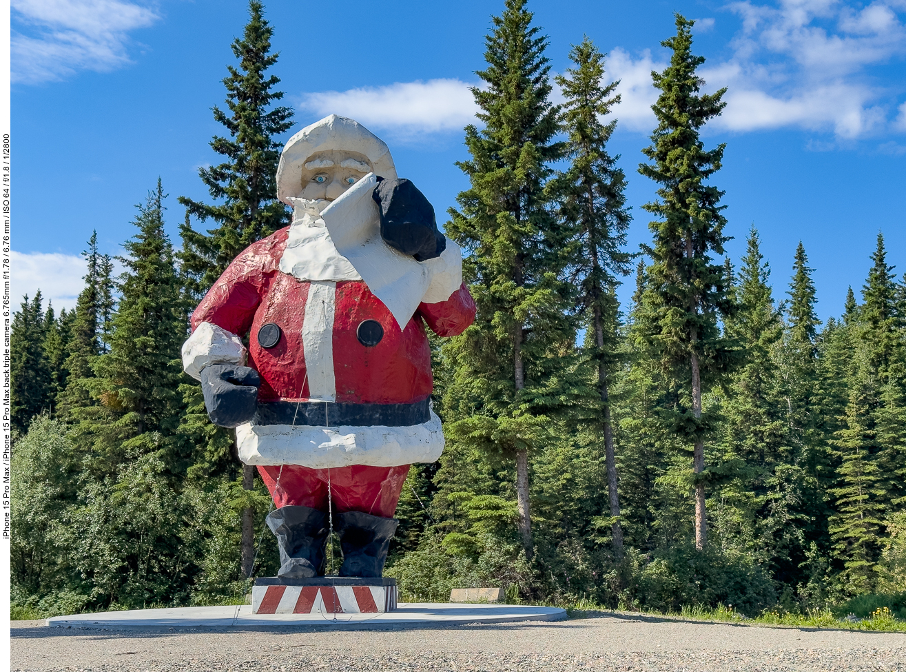 Im Örtchen North Pole ...
