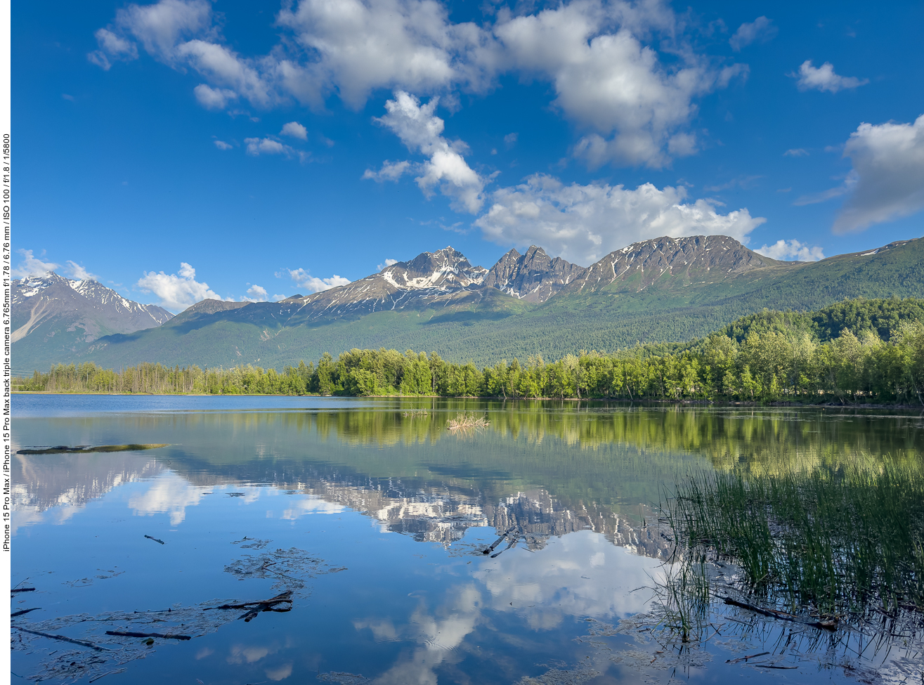 Deshalb heißt der See wohl Reflections Lake
