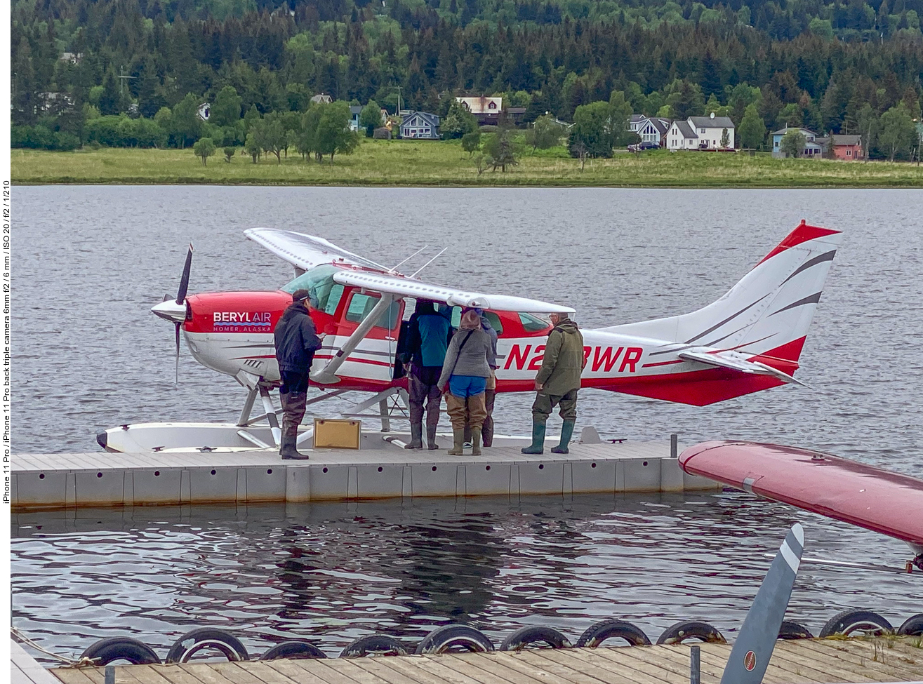 Einstieg in das Wasserflugzeug