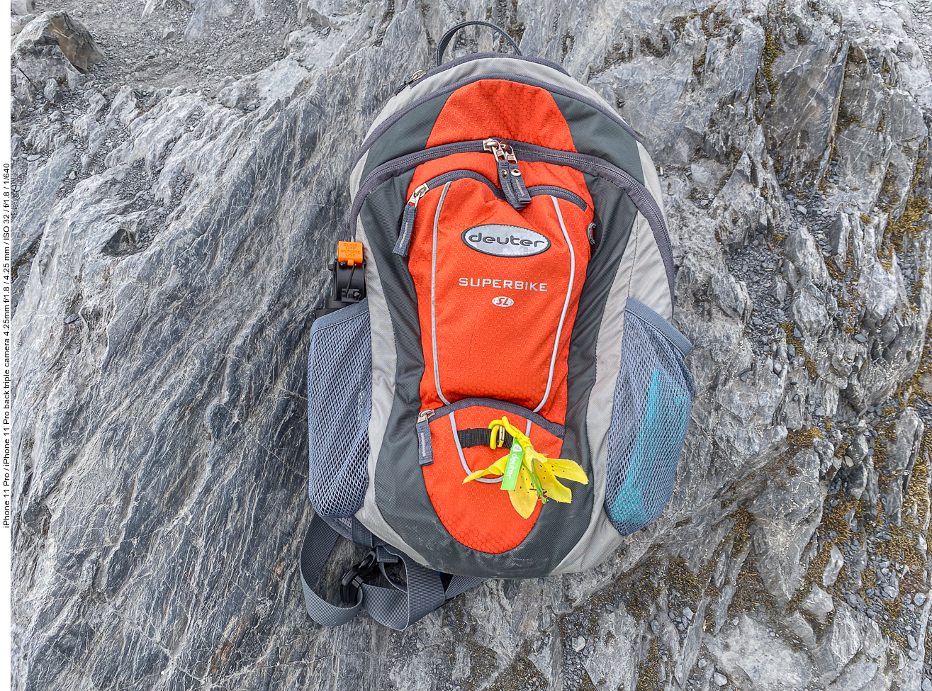Auch ein Rucksack braucht mal Pause ;-)
