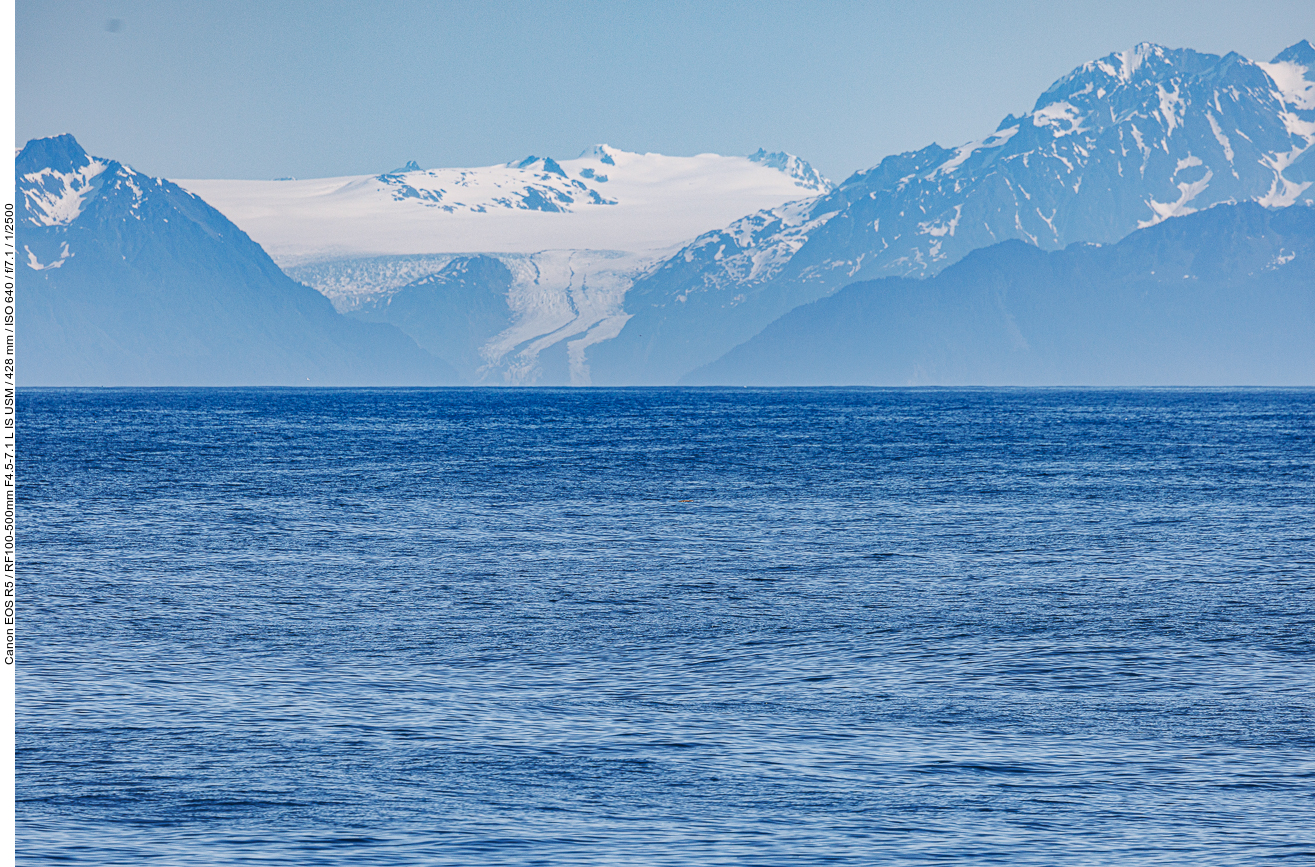 Gletscher am Horizont