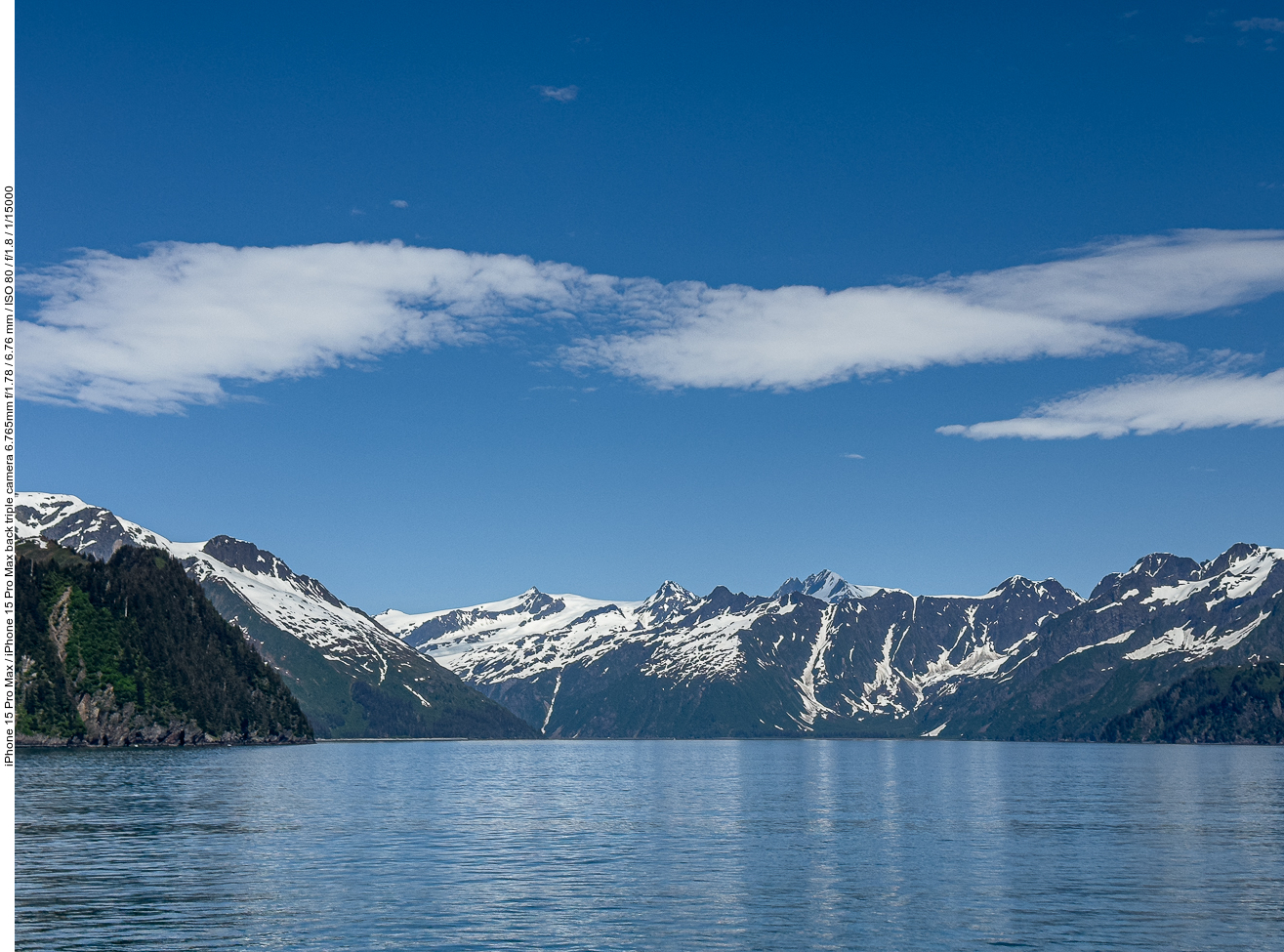 Fahrt in den Fjord