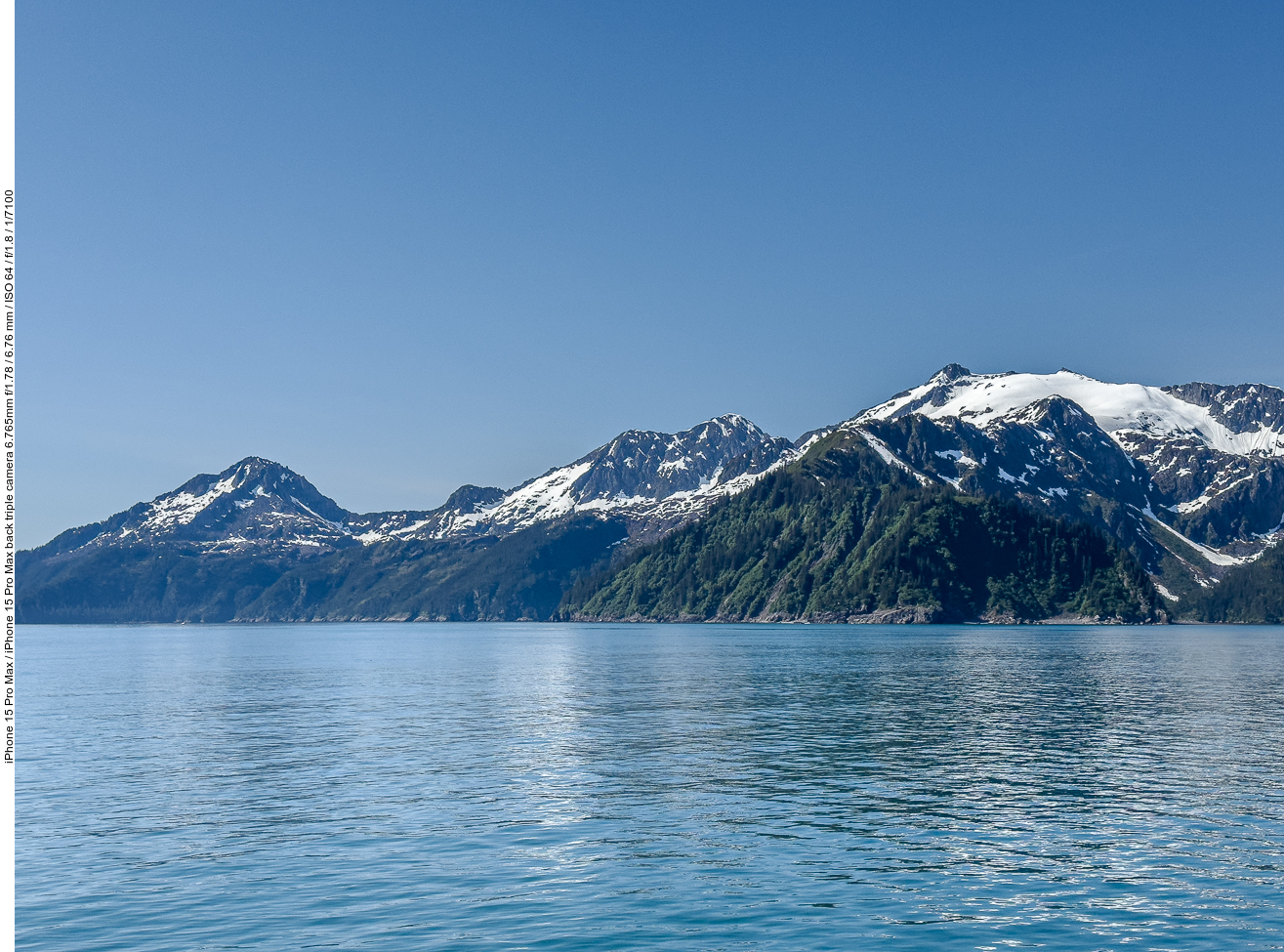 Fahrt in den Fjord