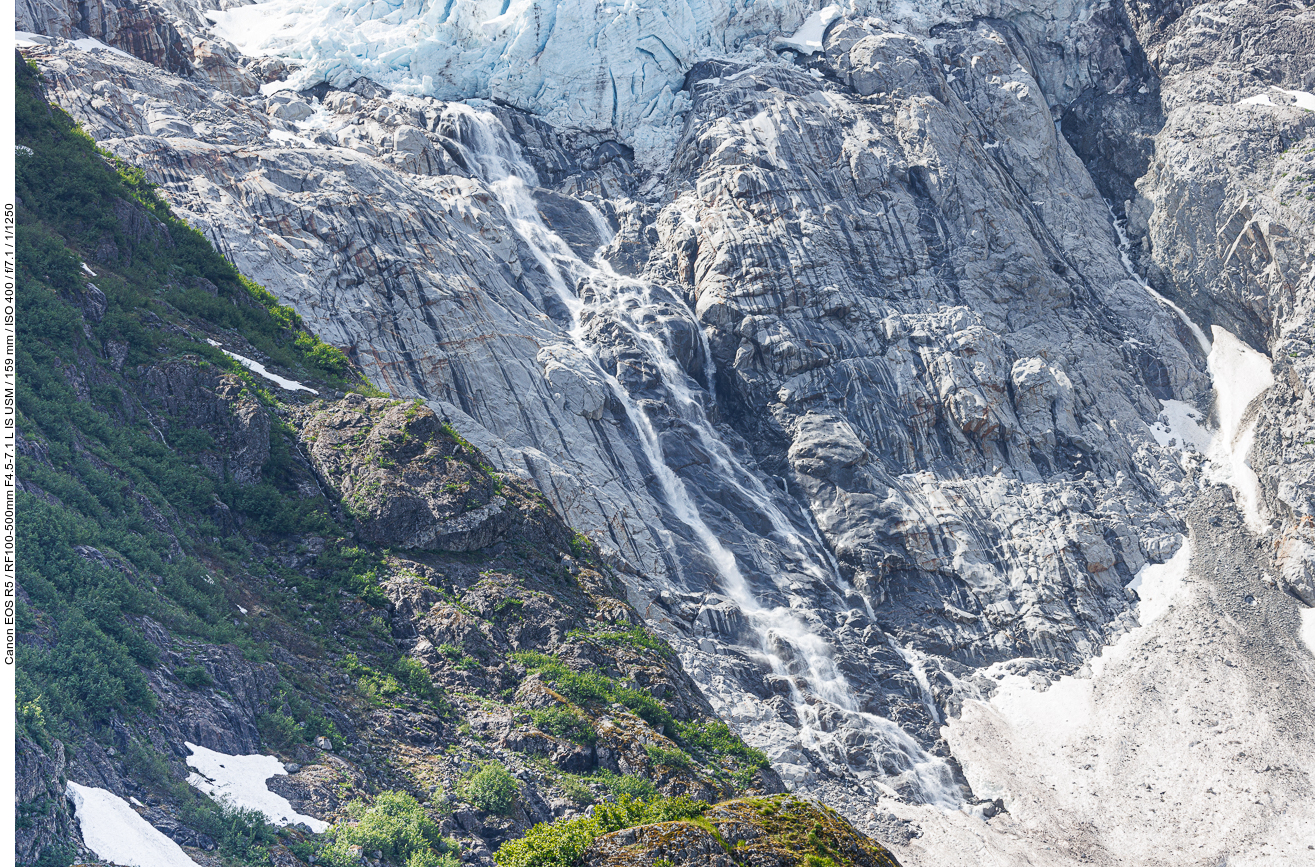 ... ein richtiger Wasserfall