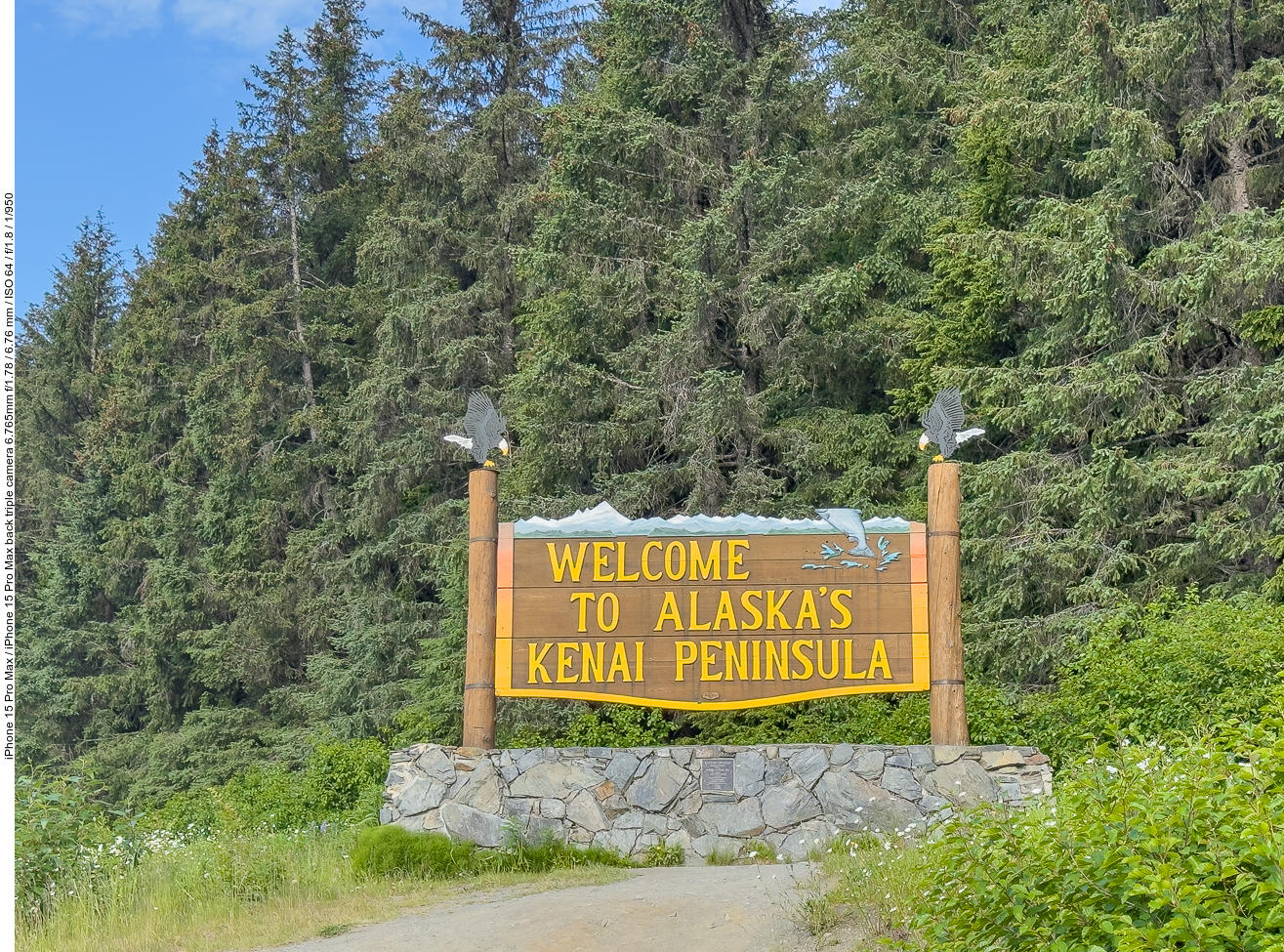 Auf dem Weg Alaska 2024: Von Seward nach Anchorage