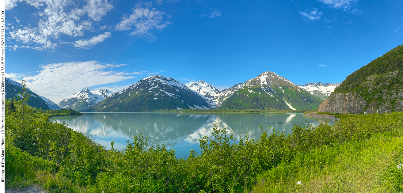 Am Portage Lake bei Whittier