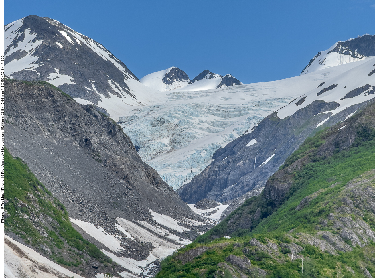 Der Portage Gletscher