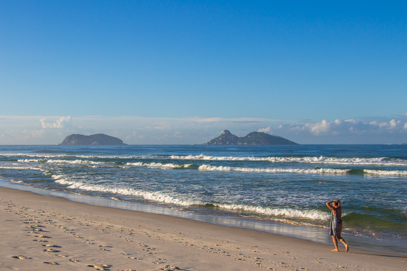 Joggerin am Strand