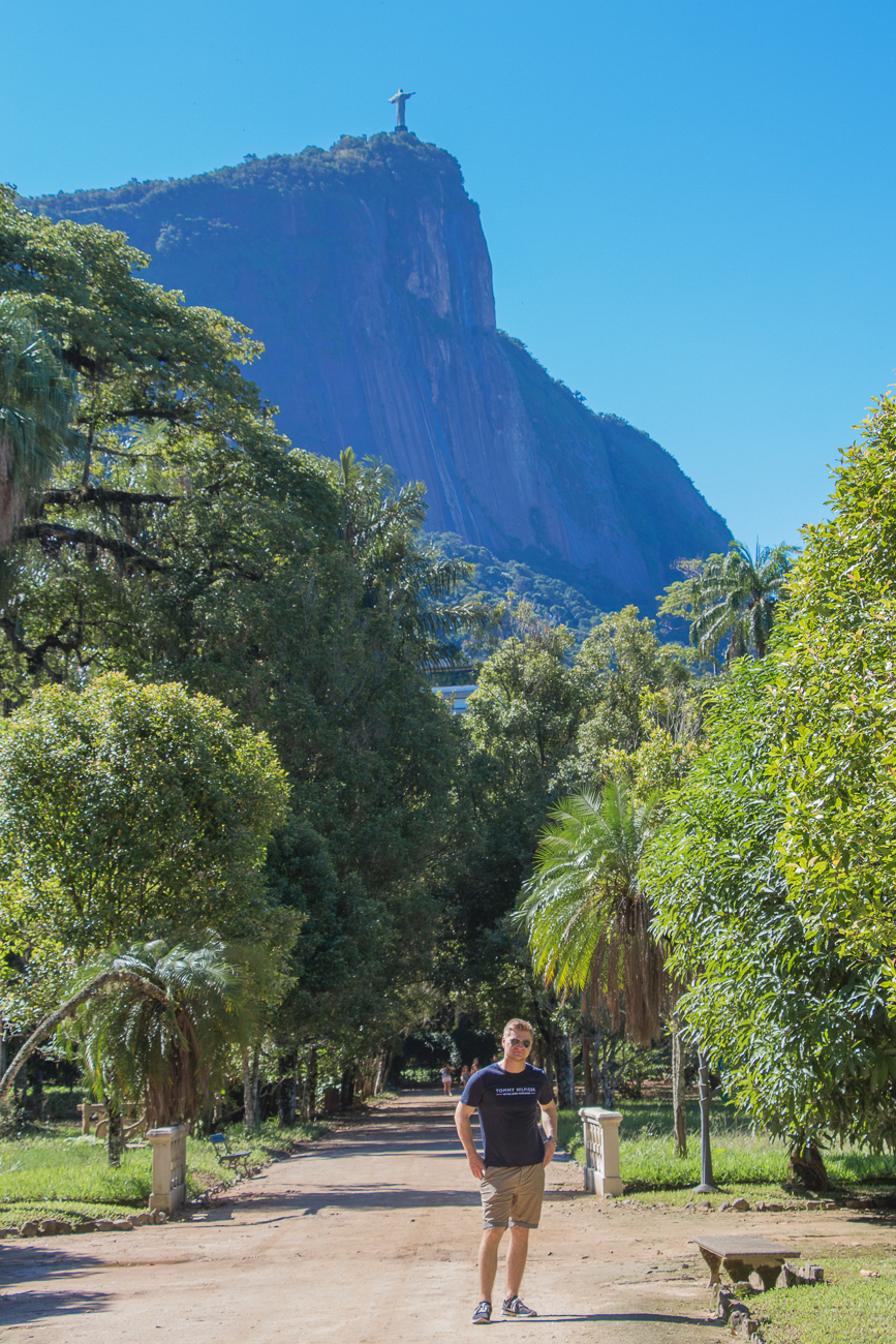 Christusstatue auf dem Corcovado mit Wilson