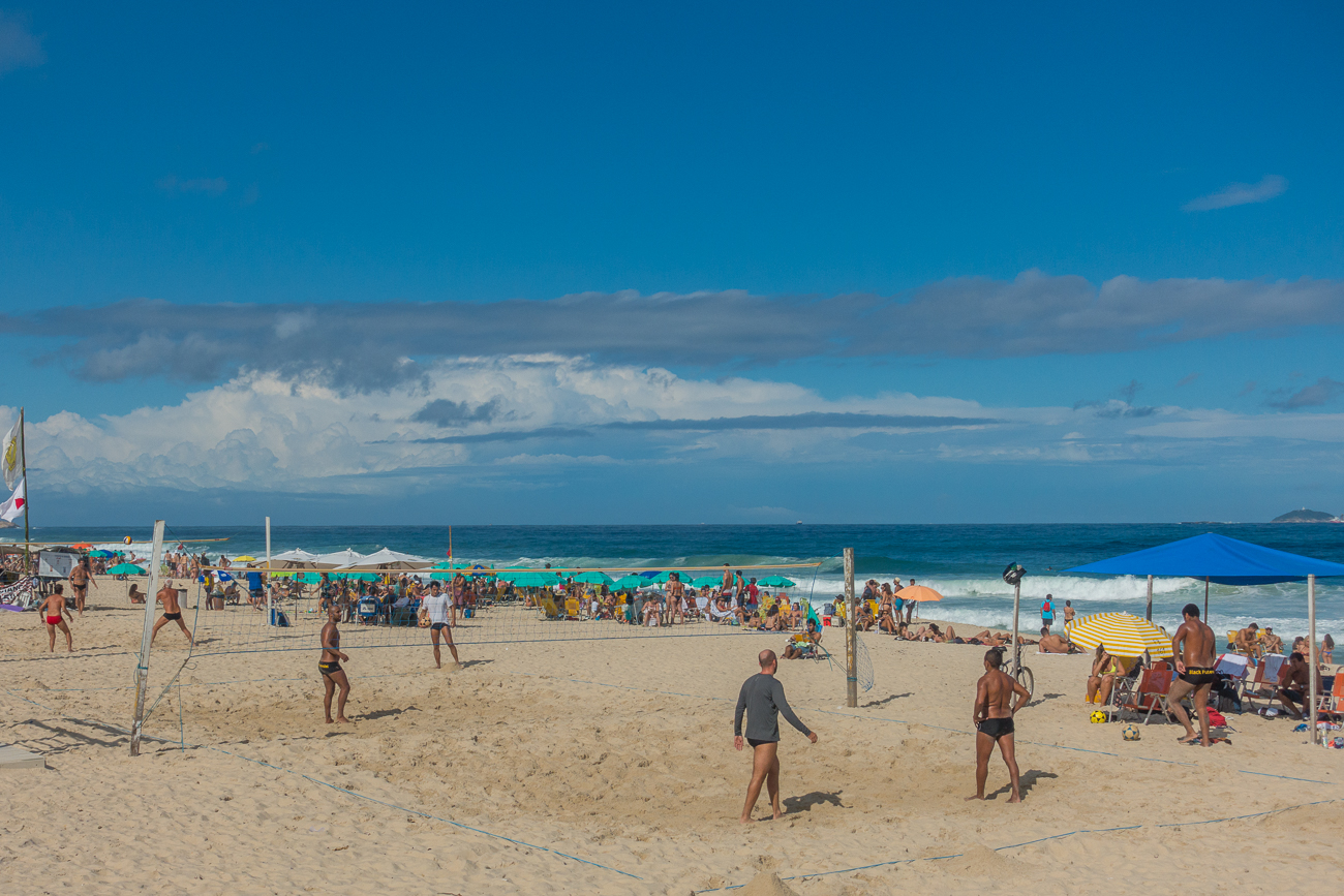 Am Strand von Ipanema