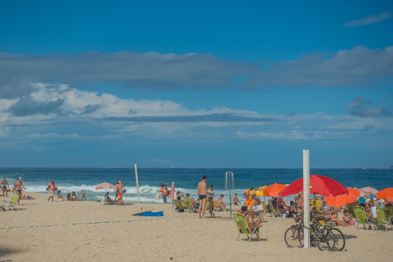 Am Strand von Ipanema