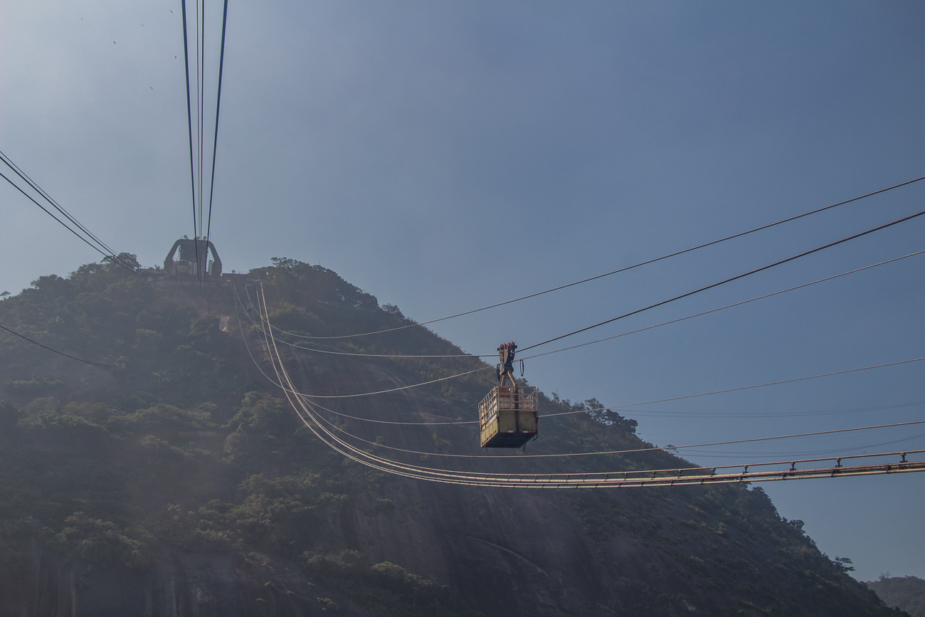 Fahrt mit der Seilbahn auf den Morro da Urca