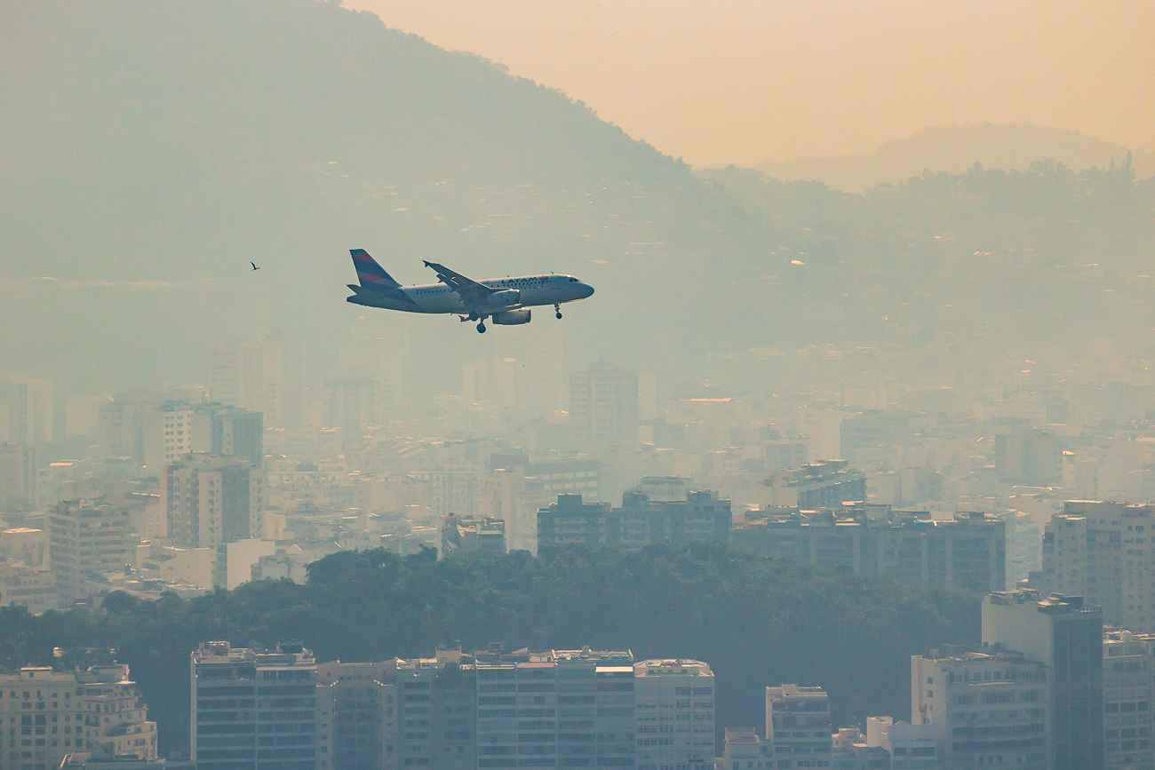 Landeanflug ...
